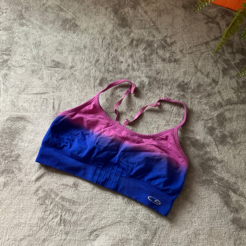 Ombré sports bra